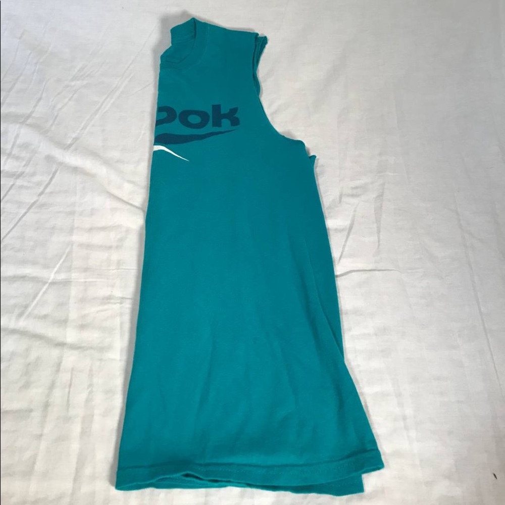 Reebok Logo Cut Off Tank Top - Picture 5 of 5